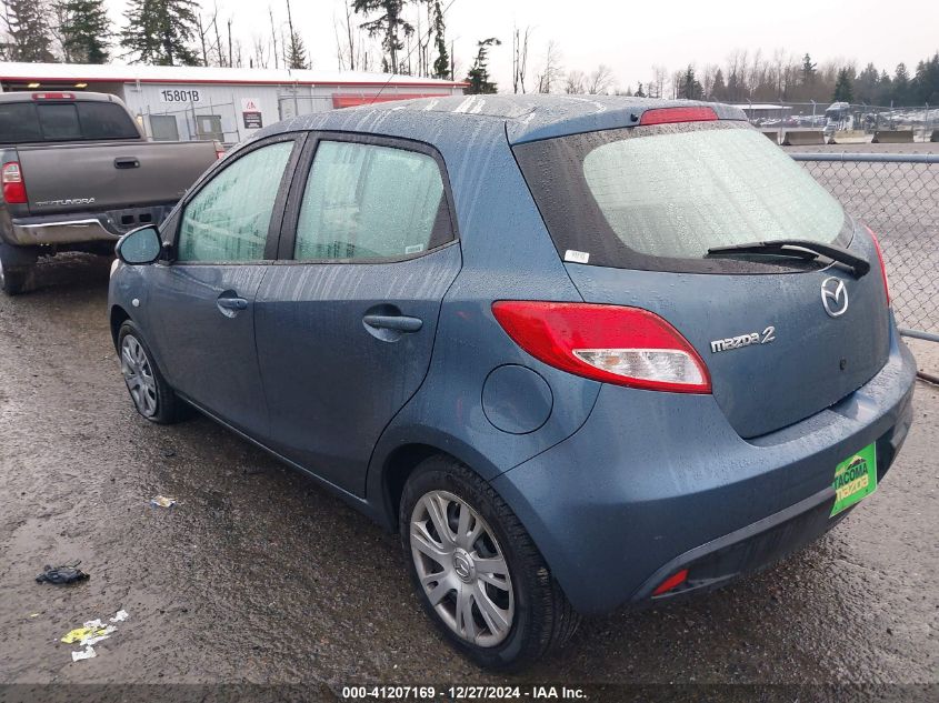 VIN JM1DE1KZ3E0179288 2014 Mazda 2, Sport no.3