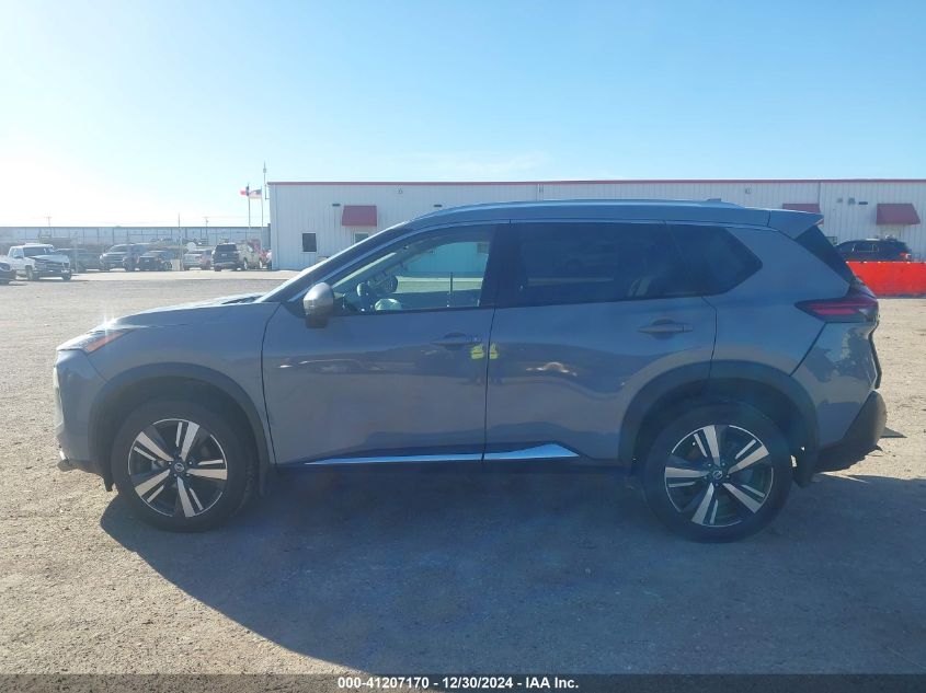 2021 Nissan Rogue Sl Fwd VIN: 5N1AT3CA0MC837588 Lot: 41207170