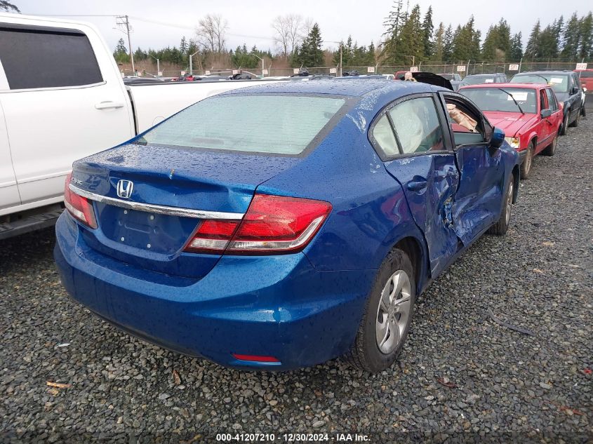 VIN 19XFB2F59FE077615 2015 Honda Civic, LX no.4