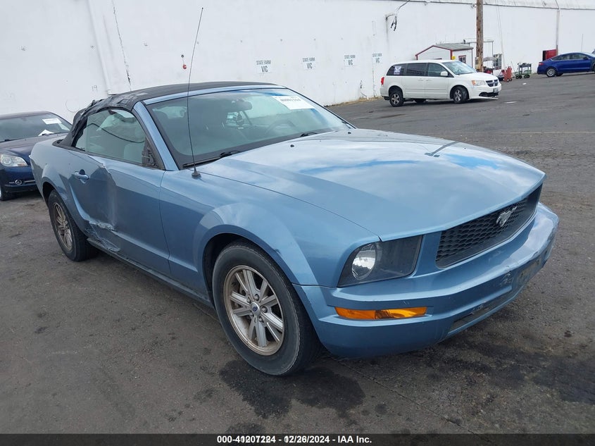 2007 FORD MUSTANG VIN: 1ZVFT84N275309033