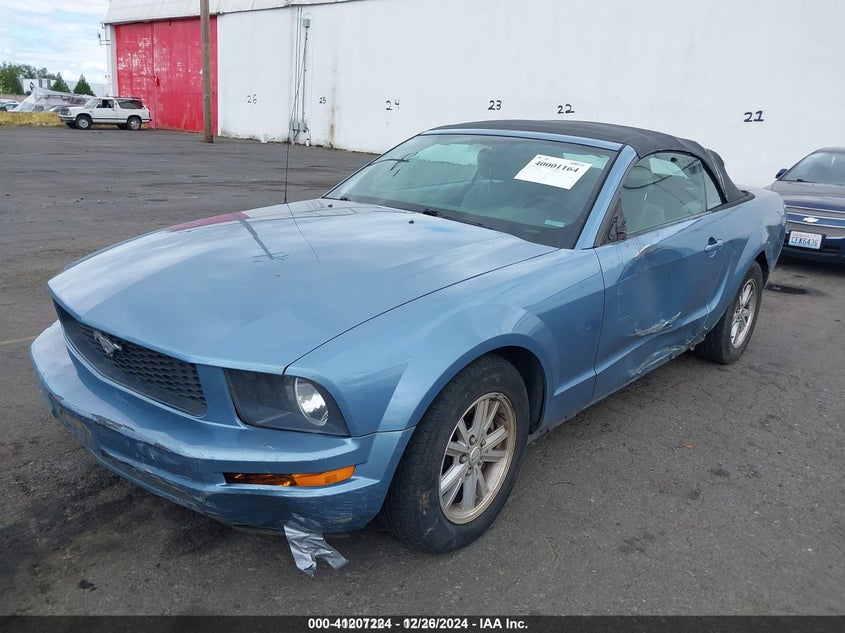 2007 FORD MUSTANG VIN: 1ZVFT84N275309033