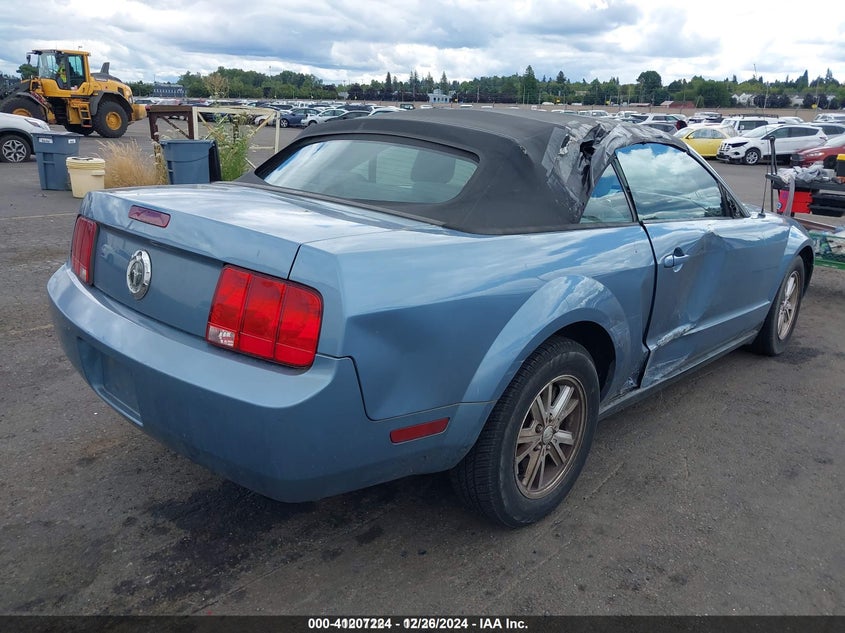 2007 FORD MUSTANG VIN: 1ZVFT84N275309033