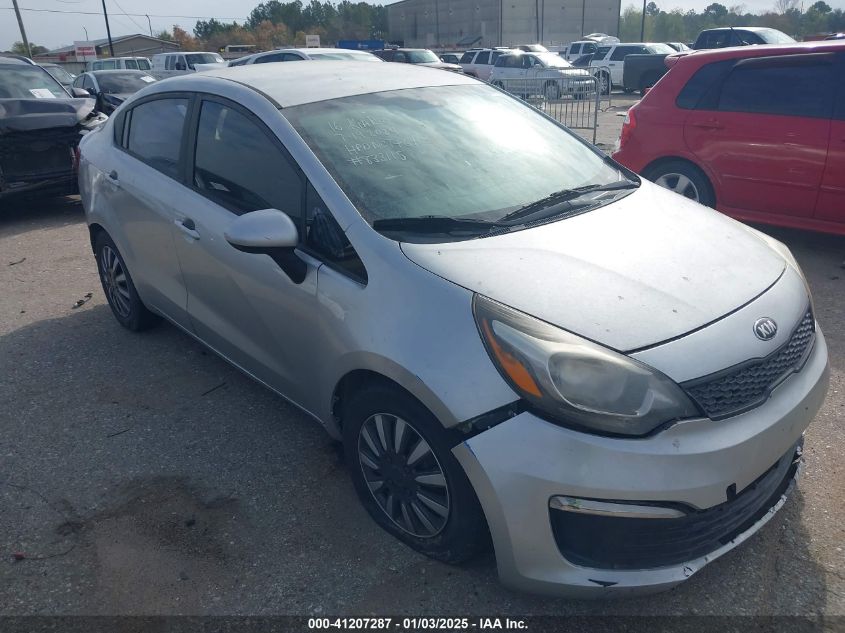 VIN KNADM4A36G6634634 2016 KIA RIO no.1