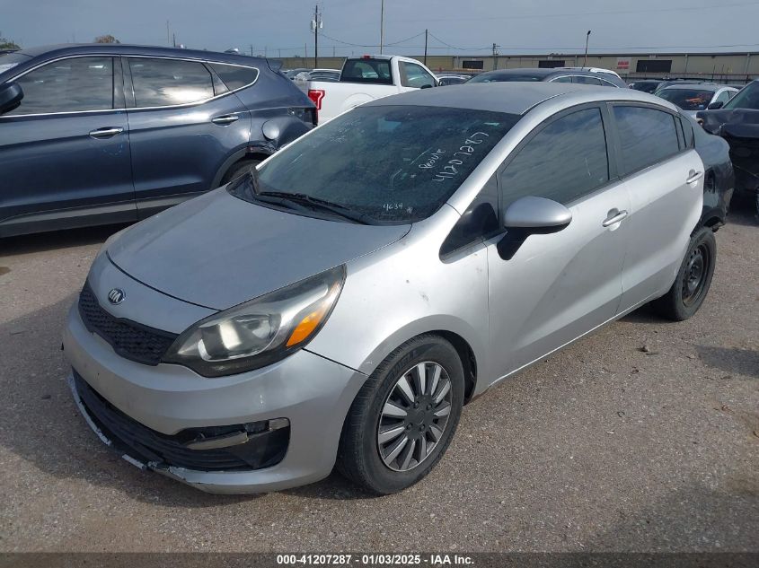 VIN KNADM4A36G6634634 2016 KIA RIO no.2