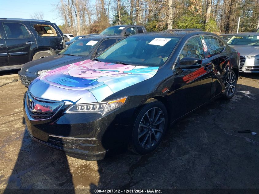 VIN 19UUB3F59GA004022 2016 ACURA TLX no.2