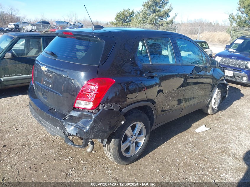 2020 CHEVROLET TRAX FWD LS - KL7CJKSB1LB336699