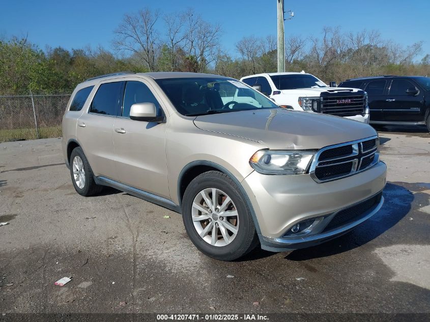 VIN 1C4RDHAG3EC481891 2014 Dodge Durango, Sxt no.1