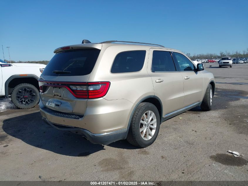 VIN 1C4RDHAG3EC481891 2014 Dodge Durango, Sxt no.4