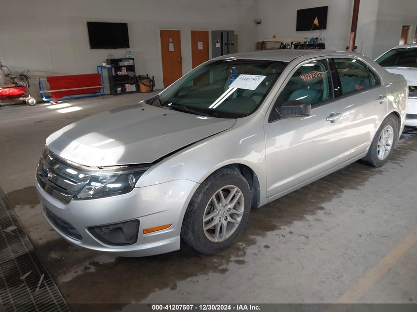 Vin: 3fahp0ga9cr362206, lot: 41697813, ford fusion s 20122