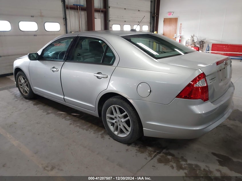 Vin: 3fahp0ga9cr362206, lot: 41697813, ford fusion s 20123