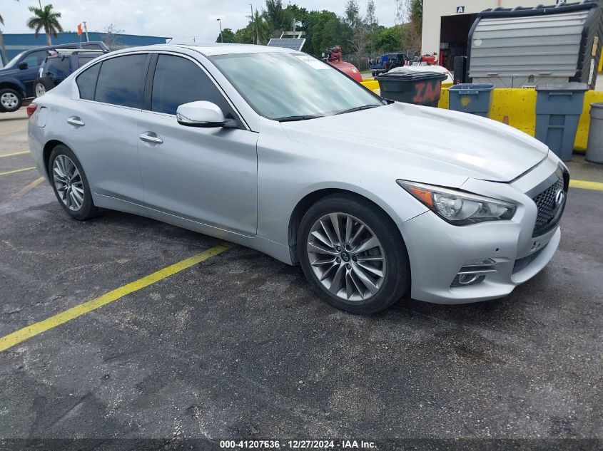 VIN JN1EV7AP8JM360299 2018 INFINITI Q50 no.1