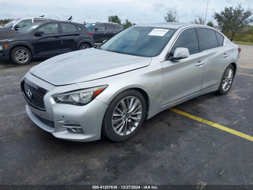 VIN JN1EV7AP8JM360299 2018 INFINITI Q50 no.2