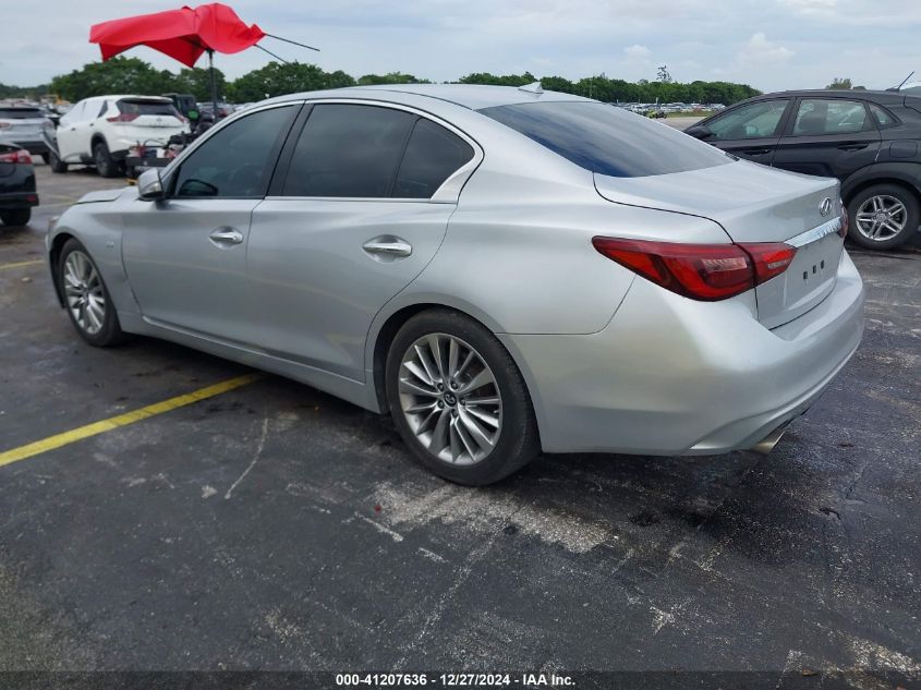 VIN JN1EV7AP8JM360299 2018 INFINITI Q50 no.3