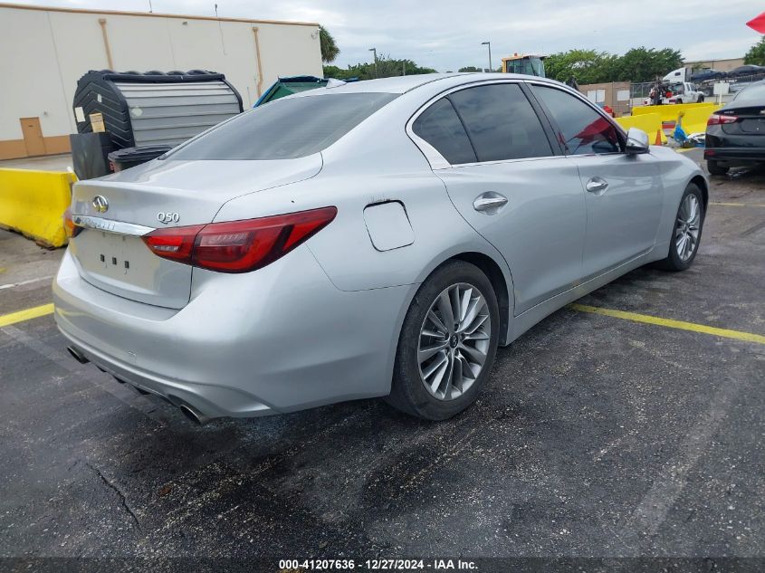 VIN JN1EV7AP8JM360299 2018 INFINITI Q50 no.4