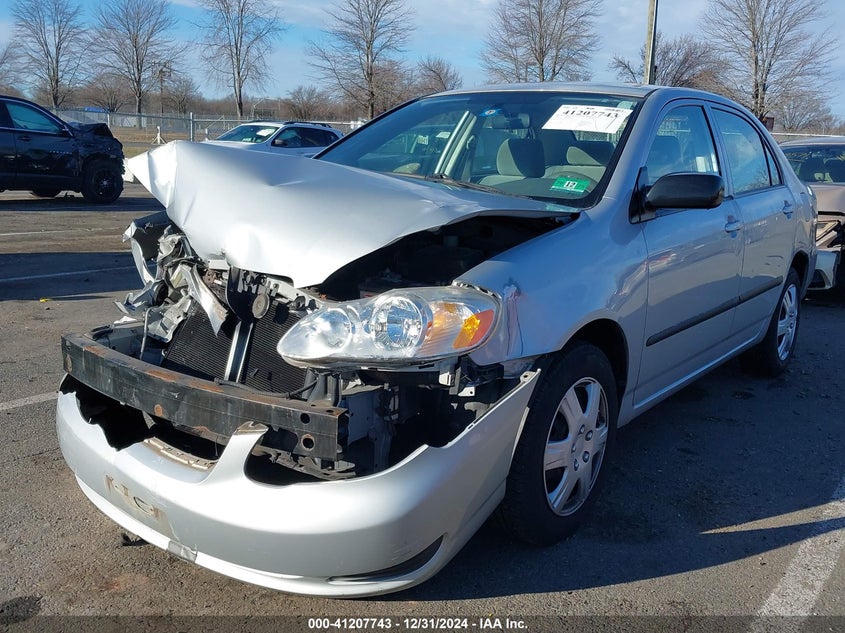 2008 TOYOTA COROLLA VIN: 2T1BR32E58C903349