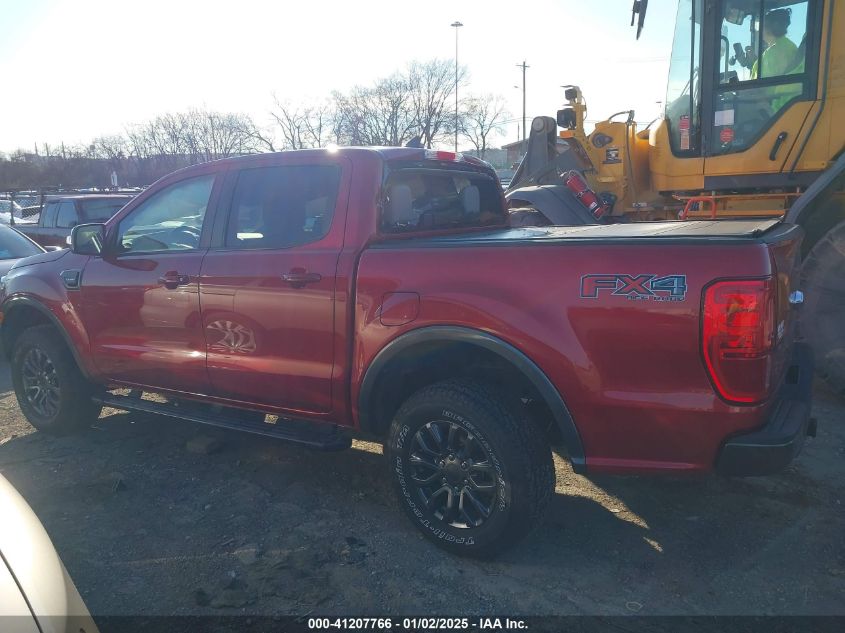 2021 Ford Ranger Lariat VIN: 1FTER4FH8MLD00843 Lot: 41207766