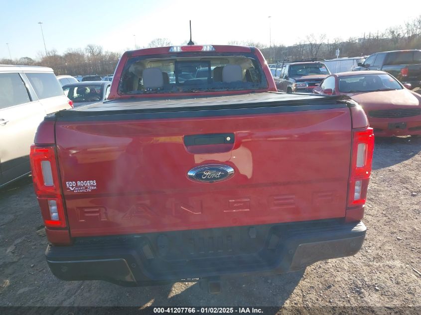 2021 Ford Ranger Lariat VIN: 1FTER4FH8MLD00843 Lot: 41207766