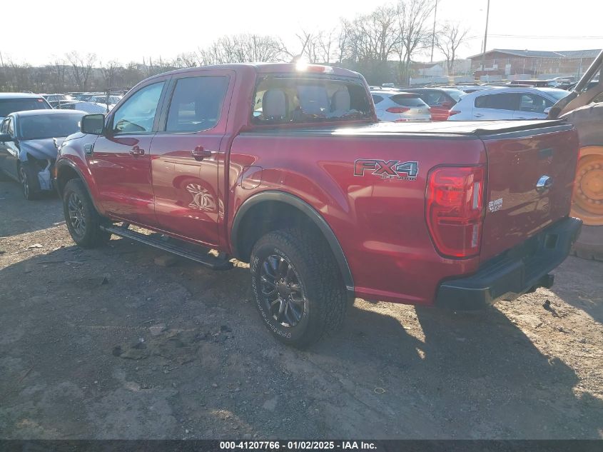 2021 Ford Ranger Lariat VIN: 1FTER4FH8MLD00843 Lot: 41207766