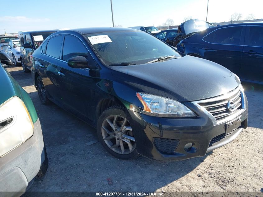 VIN 3N1AB7AP6EY272202 2014 Nissan Sentra, SR no.1