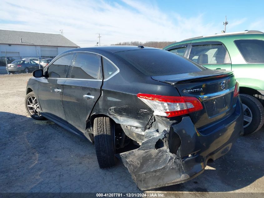 VIN 3N1AB7AP6EY272202 2014 Nissan Sentra, SR no.6