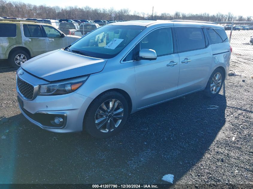 VIN KNDME5C15F6025471 2015 KIA SEDONA no.2