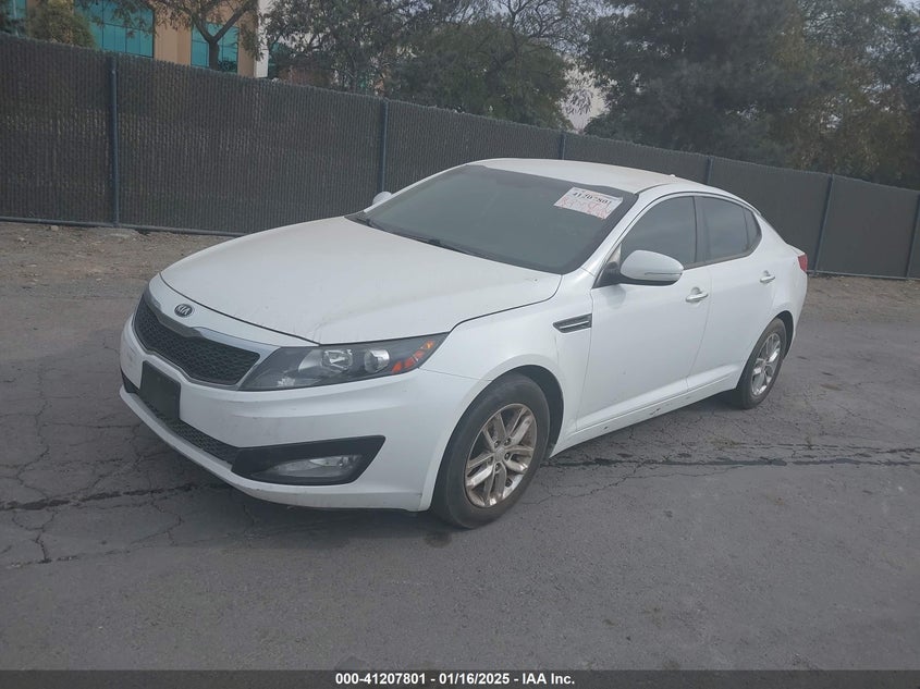 Vin: knagm4a79d5442156, lot: 41698107, kia optima lx 20132