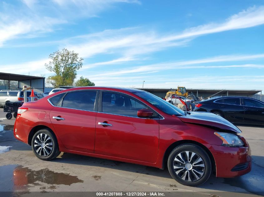 VIN 3N1AB7AP5FL635183 2015 Nissan Sentra, SV no.13