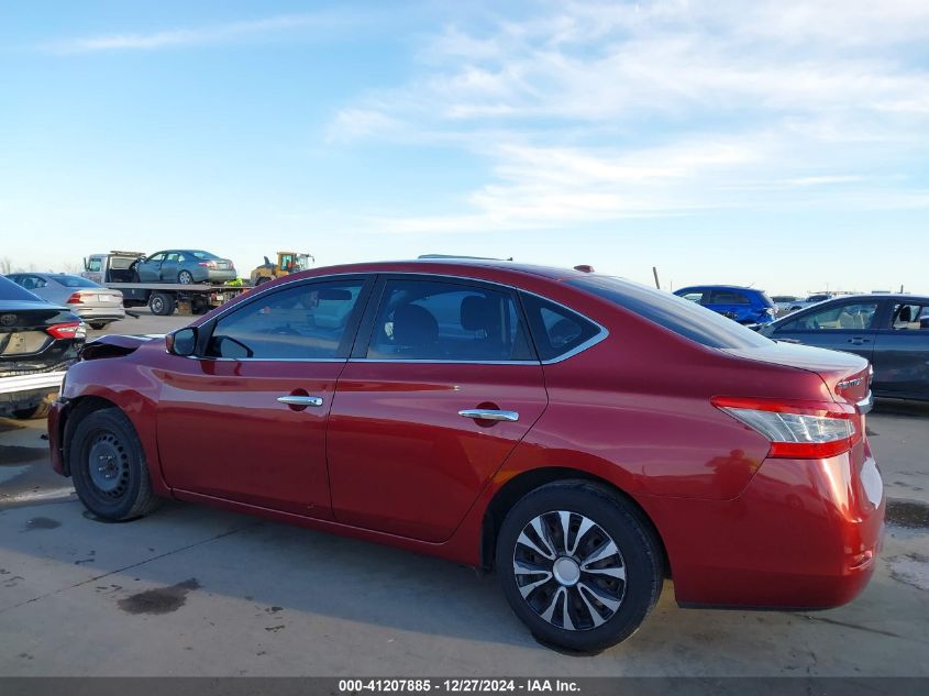 VIN 3N1AB7AP5FL635183 2015 Nissan Sentra, SV no.14