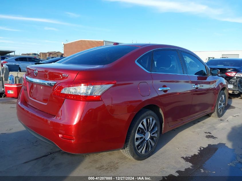 VIN 3N1AB7AP5FL635183 2015 Nissan Sentra, SV no.4