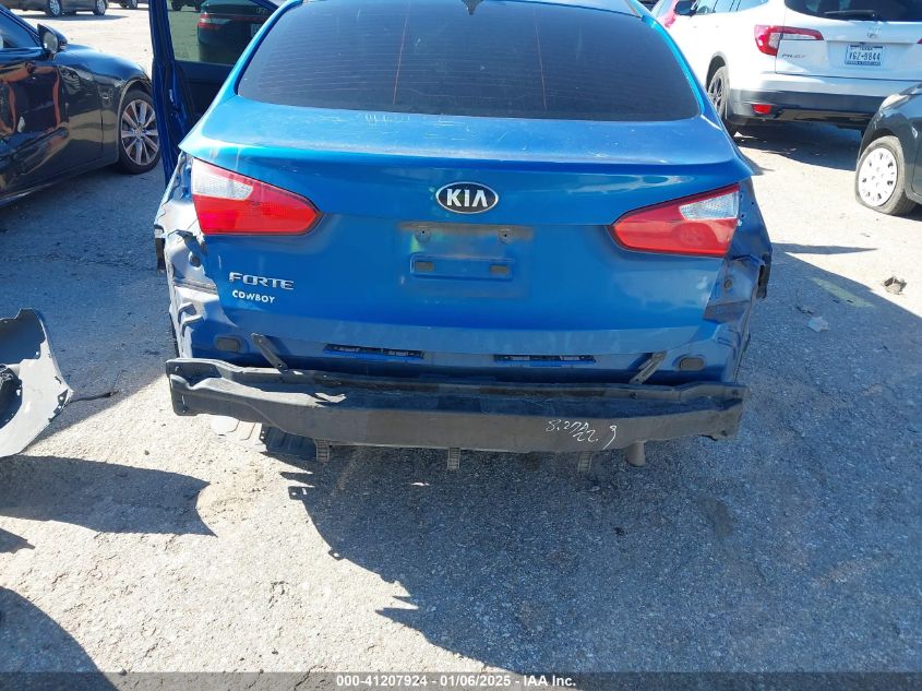 VIN KNAFX4A68F5330624 2015 KIA Forte, LX no.6