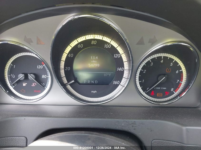 2009 Mercedes-Benz C 300 Luxury/Sport VIN: WDDGF54X89F228717 Lot: 41208001