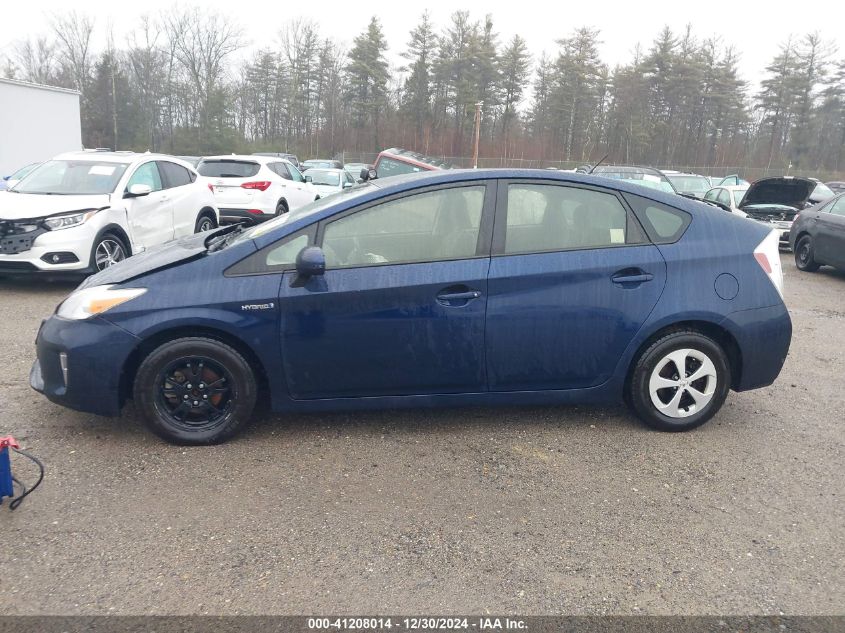 VIN JTDKN3DU8D1635878 2013 TOYOTA PRIUS no.15