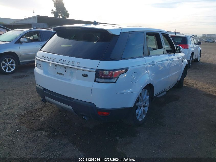 VIN SALWR2VFXFA538855 2015 LAND ROVER RANGE ROVER SPORT no.4