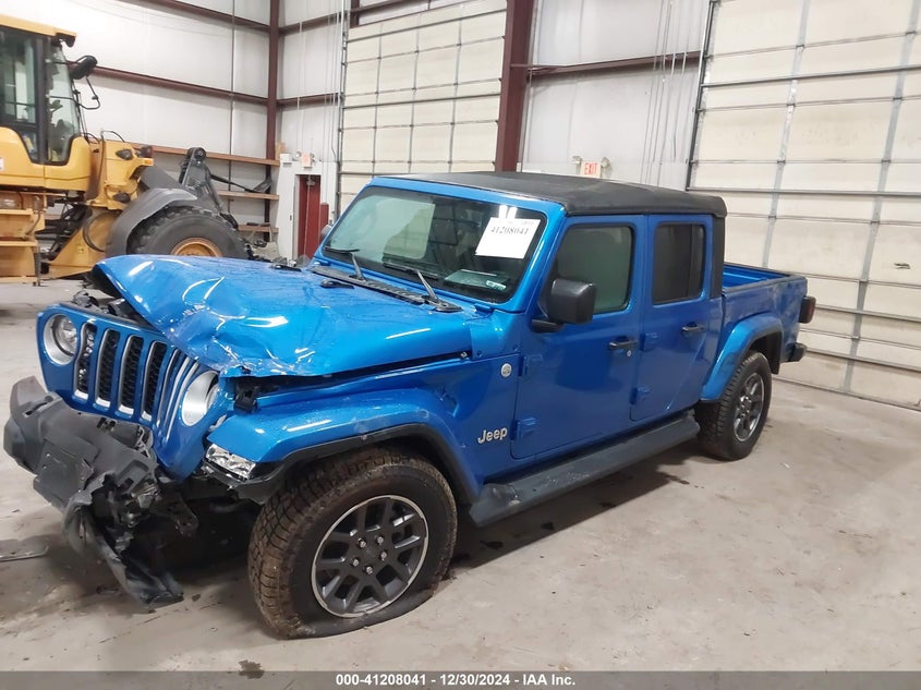 Vin: 1c6hjtfg1pl515353, lot: 41698347, jeep gladiator overland 4x4 20232