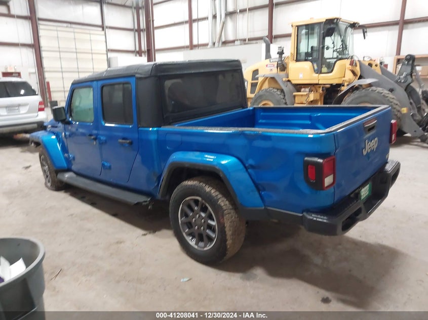 Vin: 1c6hjtfg1pl515353, lot: 41698347, jeep gladiator overland 4x4 20233