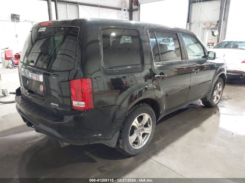 VIN 5FNYF4H65EB036471 2014 HONDA PILOT no.4