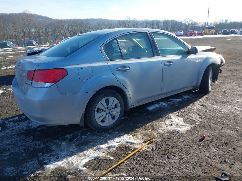 VIN 4S3BMBA60D3013900 2013 Subaru Legacy, 2.5I no.4