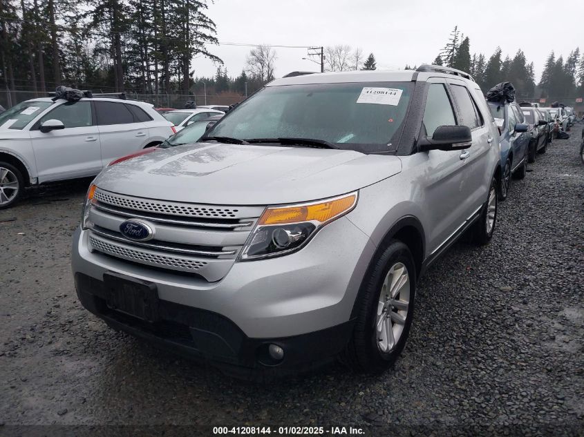 VIN 1FM5K8D87EGB11024 2014 Ford Explorer, Xlt no.2