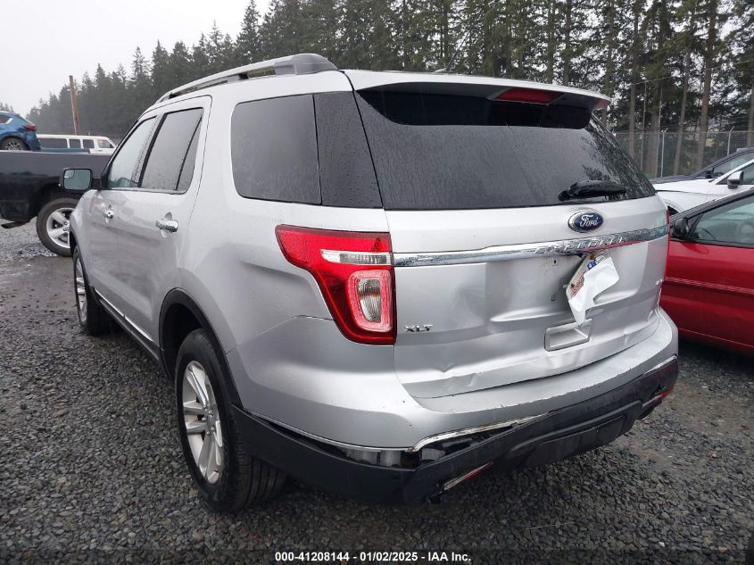 VIN 1FM5K8D87EGB11024 2014 Ford Explorer, Xlt no.3