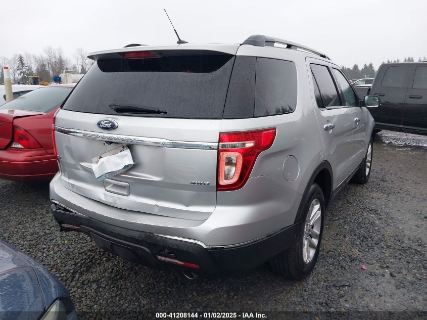 VIN 1FM5K8D87EGB11024 2014 Ford Explorer, Xlt no.4