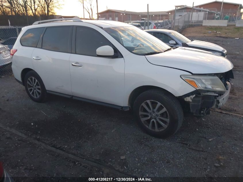 VIN 5N1AR2MM5DC673417 2013 Nissan Pathfinder, SV no.1