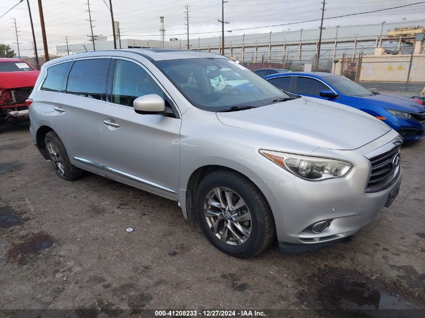 VIN 5N1AL0MM0DC314255 2013 Infiniti JX35 no.1