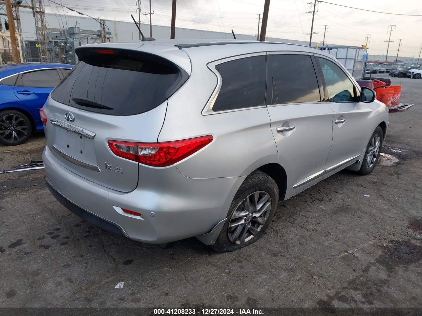 VIN 5N1AL0MM0DC314255 2013 Infiniti JX35 no.4