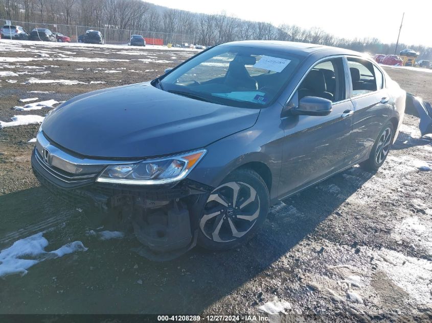 VIN 1HGCR2F83GA009129 2016 Honda Accord, Ex-L no.2