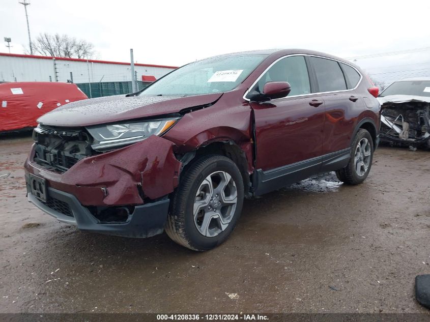 VIN 2HKRW2H53KH655406 2019 HONDA CR-V no.2