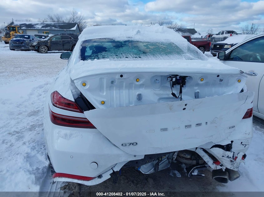 2023 GENESIS G70 PRESTIGE - KMTG34TA6PU132332