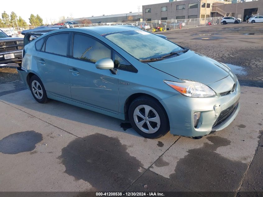 VIN JTDKN3DU9F1887853 2015 Toyota Prius no.1