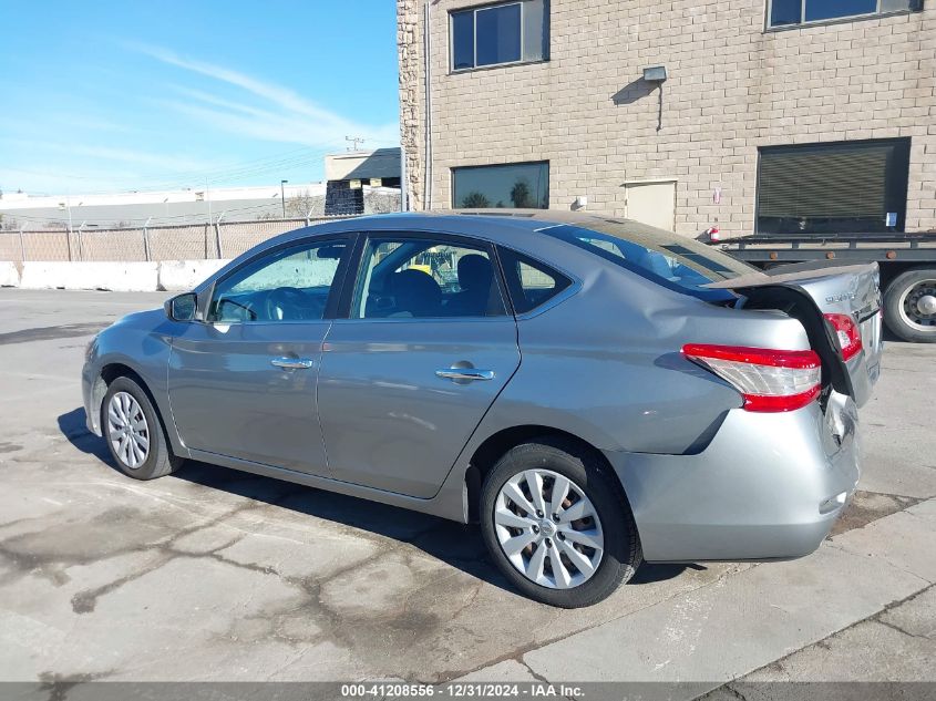 VIN 3N1AB7AP7EY259054 2014 Nissan Sentra, SV no.3