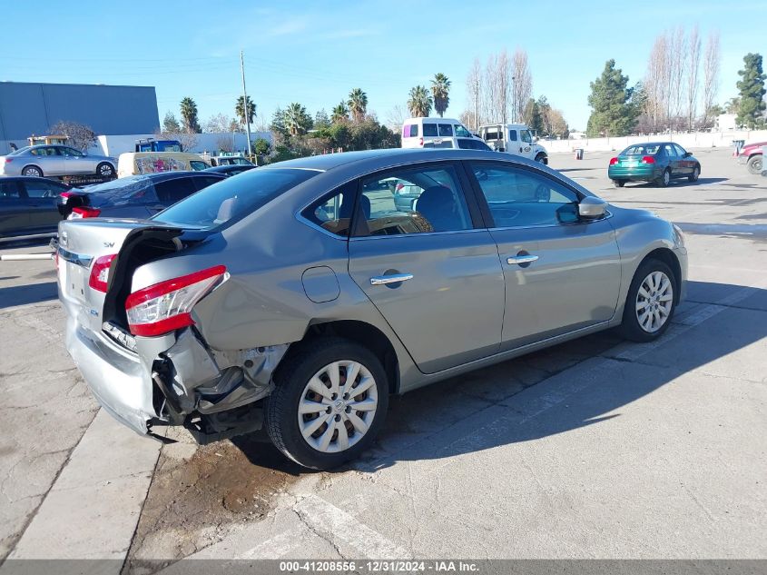 VIN 3N1AB7AP7EY259054 2014 Nissan Sentra, SV no.4