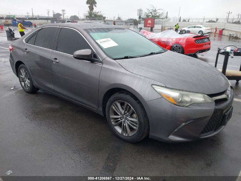 VIN 4T1BF1FKXGU127391 2016 Toyota Camry, SE no.1